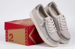 FINAL SALE - Women's Light Grey BILLY Sneaker Low Tops -Style Step Shoes Shop BW22128 051 studio 2 940x614 6558ece6 555e 4ebd a345 daddd0a7c446