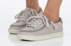 FINAL SALE - Women's Light Grey BILLY Sneaker Low Tops -Style Step Shoes Shop BW22128 051 studio standing 2 940x614 b5ef60e2 25a0 49bd a68e bfe5eafa18ec