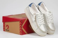 FINAL SALE - Women's White (Navy Mustache) BILLY Sneakers 16 FINAL SALE - Women's White (Navy Mustache) BILLY Sneakers -Style Step Shoes Shop BW22128 101 studio 2 940x614 a13b39ce f51a 407f a43a ee8e1ced2a8d