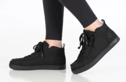 FINAL SALE - Women's Black To The Floor BILLY Sneaker Lace Mid Tops 18 FINAL SALE - Women's Black To The Floor BILLY Sneaker Lace Mid Tops -Style Step Shoes Shop BW22135 003 studio standing 1 940x614 72828835 5f55 4729 844e 6e002d38e122