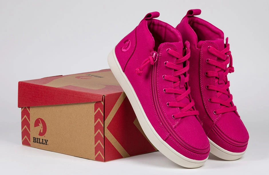 FINAL SALE - Women's Orchid Flower BILLY Sneaker Lace Mid Tops 7 FINAL SALE - Women's Orchid Flower BILLY Sneaker Lace Mid Tops - Image 7