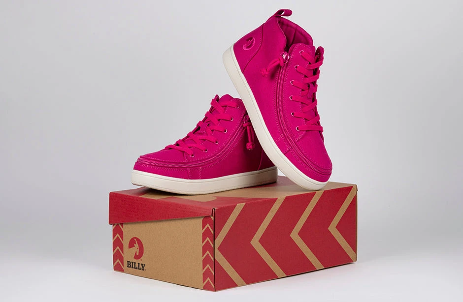 FINAL SALE - Women's Orchid Flower BILLY Sneaker Lace Mid Tops 8 FINAL SALE - Women's Orchid Flower BILLY Sneaker Lace Mid Tops - Image 8