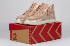 FINAL SALE - Women's Rose Gold BILLY Sneaker Lace Mid Tops -Style Step Shoes Shop BW22135 680 studio 1 940x614 af2020ba 00f1 4f29 9694 6516a9752a43