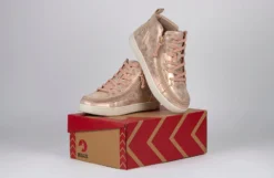 FINAL SALE - Women's Rose Gold BILLY Sneaker Lace Mid Tops -Style Step Shoes Shop BW22135 680 studio 3 940x614 24d236c2 74c3 42df 8b10 67d16f16dbaf
