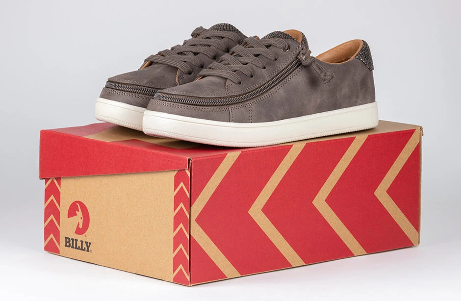 FINAL SALE - Women's Espresso BILLY Sneaker Low Tops 7 FINAL SALE - Women's Espresso BILLY Sneaker Low Tops - Image 7