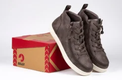 FINAL SALE - Women's Espresso BILLY Sneaker Lace Mid Tops -Style Step Shoes Shop BW22335 250 studio 2 940x614 907591dc 7a19 4c24 998b 518522c3ea07