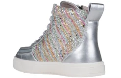 Silver Rainbow BILLY Classic Lace High Tops -Style Step Shoes Shop bk23100 041 45 medial 940x614 52550208419 o