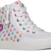 Rainbow Polka BILLY Classic Lace High Tops