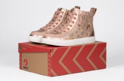 Rose Gold Daisy BILLY Classic Lace High Tops -Style Step Shoes Shop bk23100 680 on box 1 940x614 52550445675 o