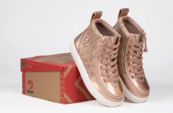 Rose Gold Daisy BILLY Classic Lace High Tops -Style Step Shoes Shop bk23100 680 on box 2 940x614 52550267714 o