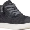 Black Acid Wash BILLY D|R II Short Wrap High Tops