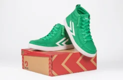 Men's Green/White BILLY CS Sneaker High Tops -Style Step Shoes Shop bm23142 320 on box 3 940x614 52453296267 o