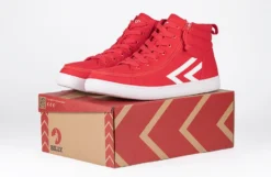 Men's Red/White BILLY CS Sneaker High Tops -Style Step Shoes Shop bm23142 600 on box 1 940x614 52454346933 o