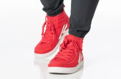 Men's Red/White BILLY CS Sneaker High Tops -Style Step Shoes Shop bm23142 600 studio standing 2 940x614 52633995839 o