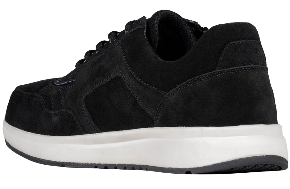 Men's Black Suede BILLY Comfort Joggers 3 Men's Black Suede BILLY Comfort Joggers - Image 3