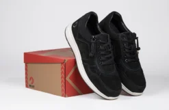 Men's Black Suede BILLY Comfort Joggers 18 Men's Black Suede BILLY Comfort Joggers -Style Step Shoes Shop bm23148 002 on box 2 940x614 52574116422 o