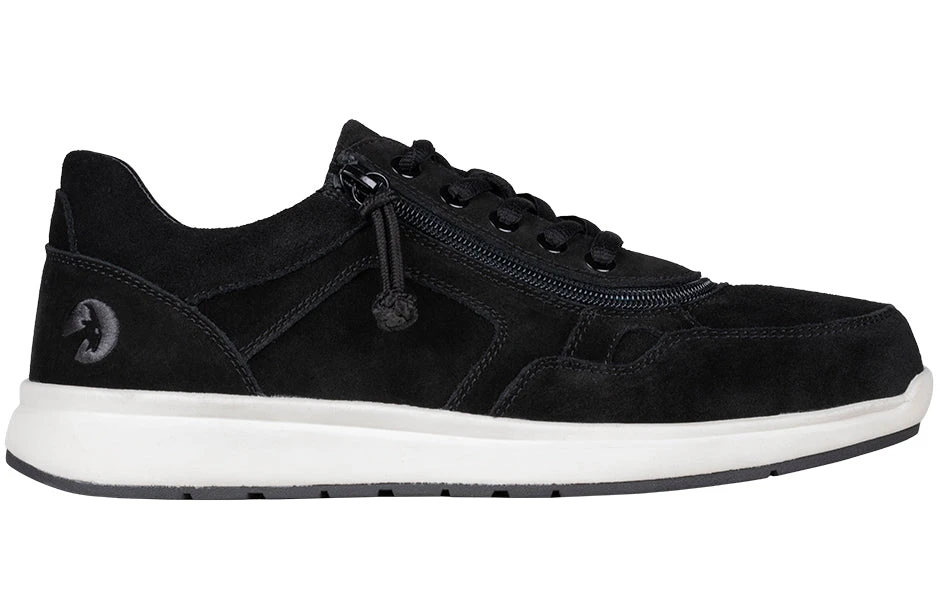 Men's Black Suede BILLY Comfort Joggers 2 Men's Black Suede BILLY Comfort Joggers - Image 2