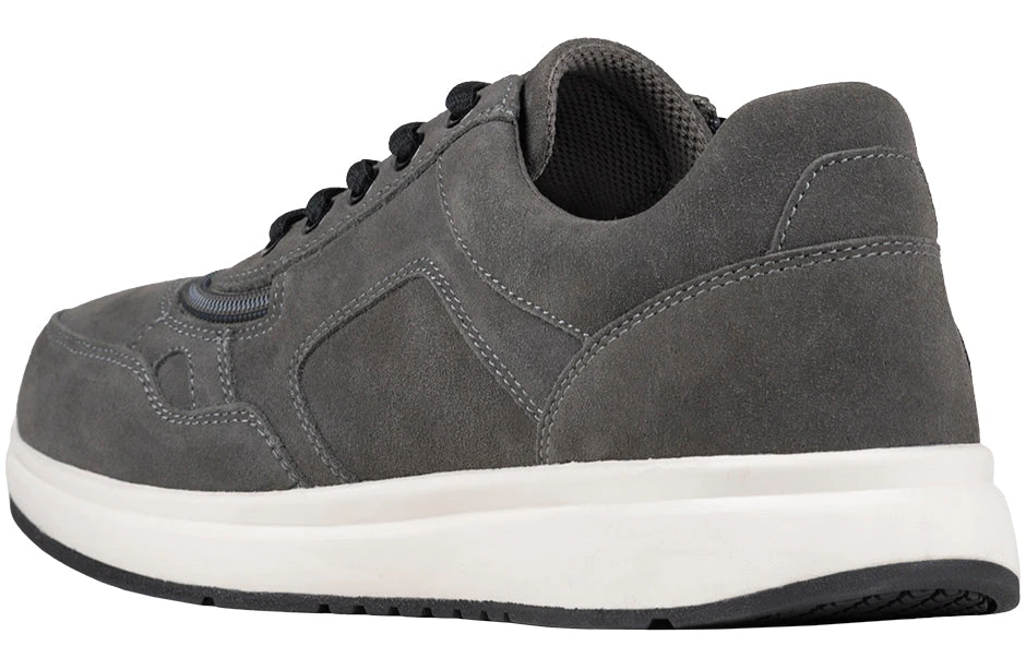 Men's Grey Suede BILLY Comfort Joggers 3 Men's Grey Suede BILLY Comfort Joggers - Image 3